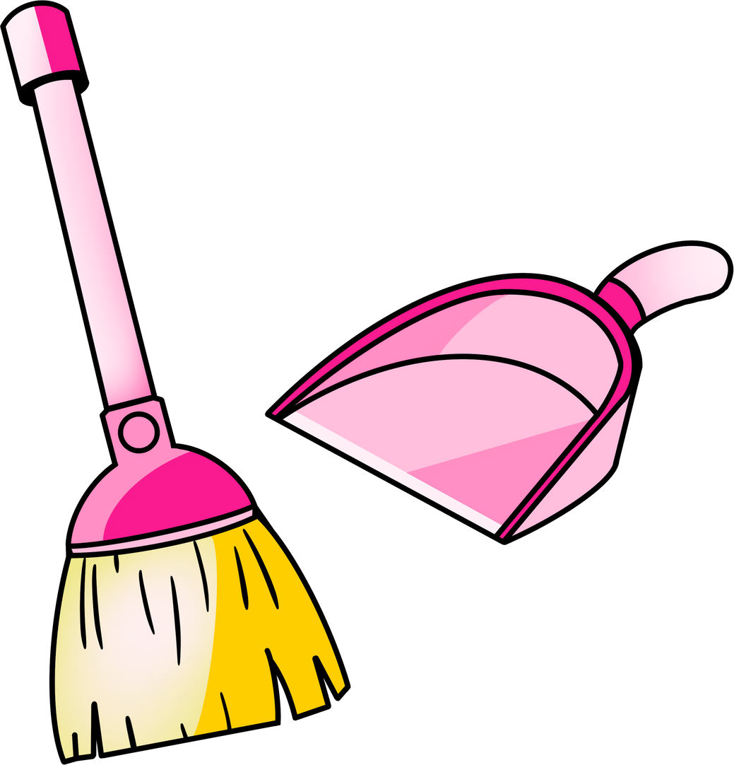 Broom and dustpan